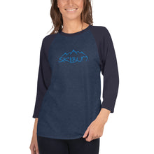 Load image into Gallery viewer, Women's 3/4 Sleeve Mountains Tee