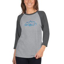 Load image into Gallery viewer, Women's 3/4 Sleeve Mountains Tee