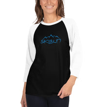 Load image into Gallery viewer, Women's 3/4 Sleeve Mountains Tee
