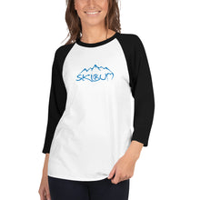Load image into Gallery viewer, Women's 3/4 Sleeve Mountains Tee