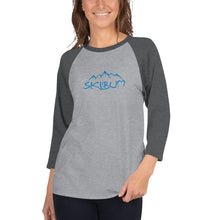 Load image into Gallery viewer, Women&#39;s 3/4 Sleeve Mountains Tee