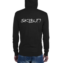 Load image into Gallery viewer, Unisex Zip Hoodie Skibum Logo